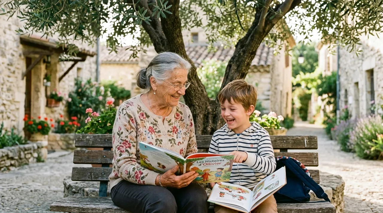 Partage complice et découverte de la lecture à deux