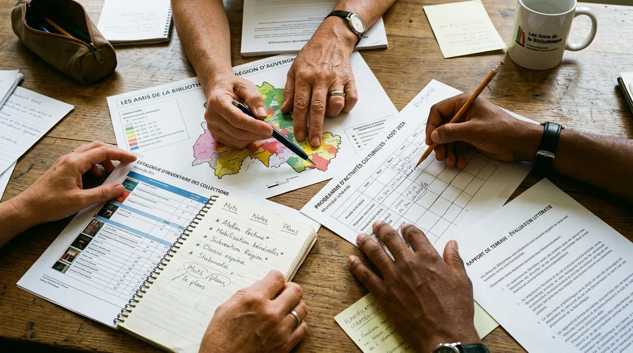 Atelier collaboratif de reliure et classement archivistique